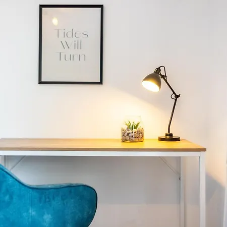 Appartement Uniqe - Design - Sky-tv - Kitchen - Free Parking